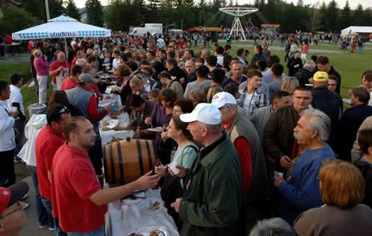 Najduži stol u Hrvata, Velika 2012