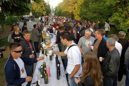 Najduži stol u Hrvata, Velika 2012